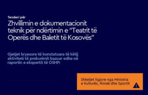 Shkeljet ligjore: Zhvillimin e dokumentacionit teknik për ndërtimin e Teatrit të Operës dhe Baletit të Kosovës